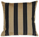 Pillow Decor - Sunbrella Berenson Tuxedo 20 x 20 Outdoor Pillow