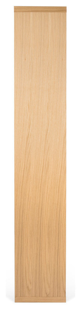 Berlin 5 Levels Bookcase, 70 cm., Oak