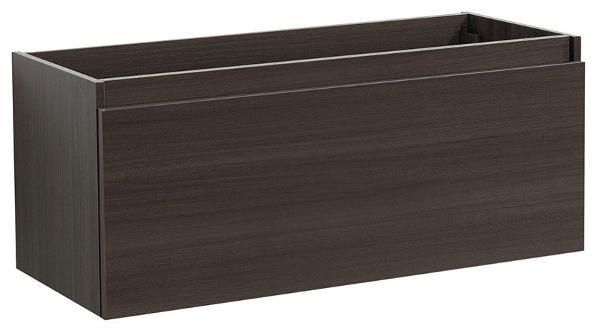 Fresca Mezzo 48" Gray Oak Wall Hung Cabinet