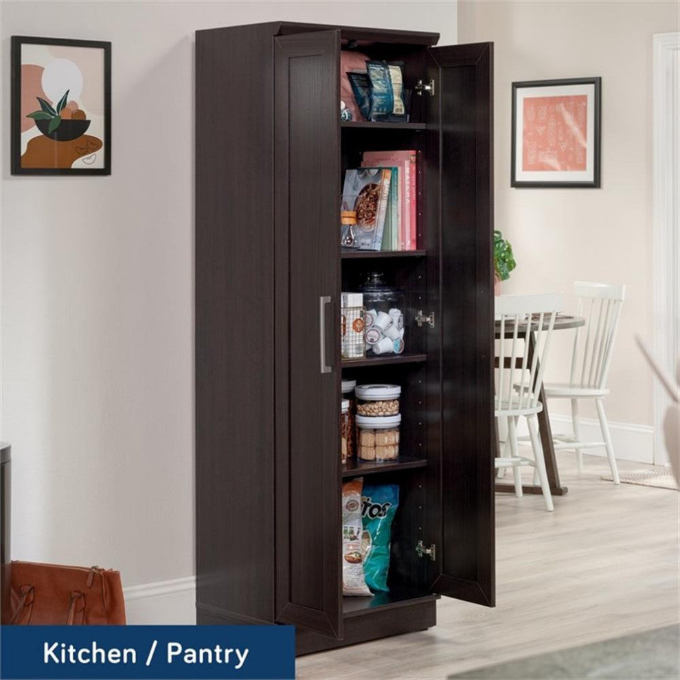 Sauder Homeplus Engineered Wood Storage Cabinet in Dakota Oak