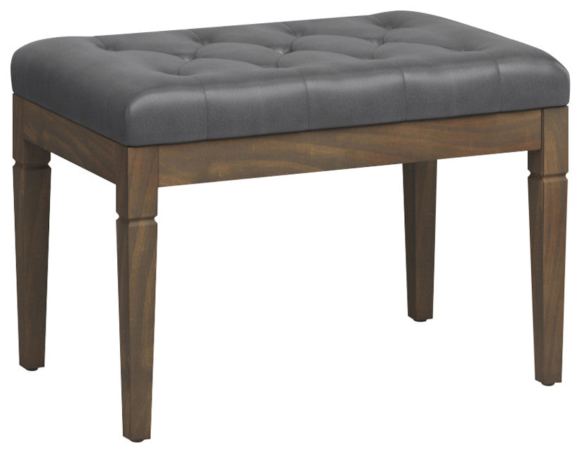 Waverly Small Tufted Ottoman Bench