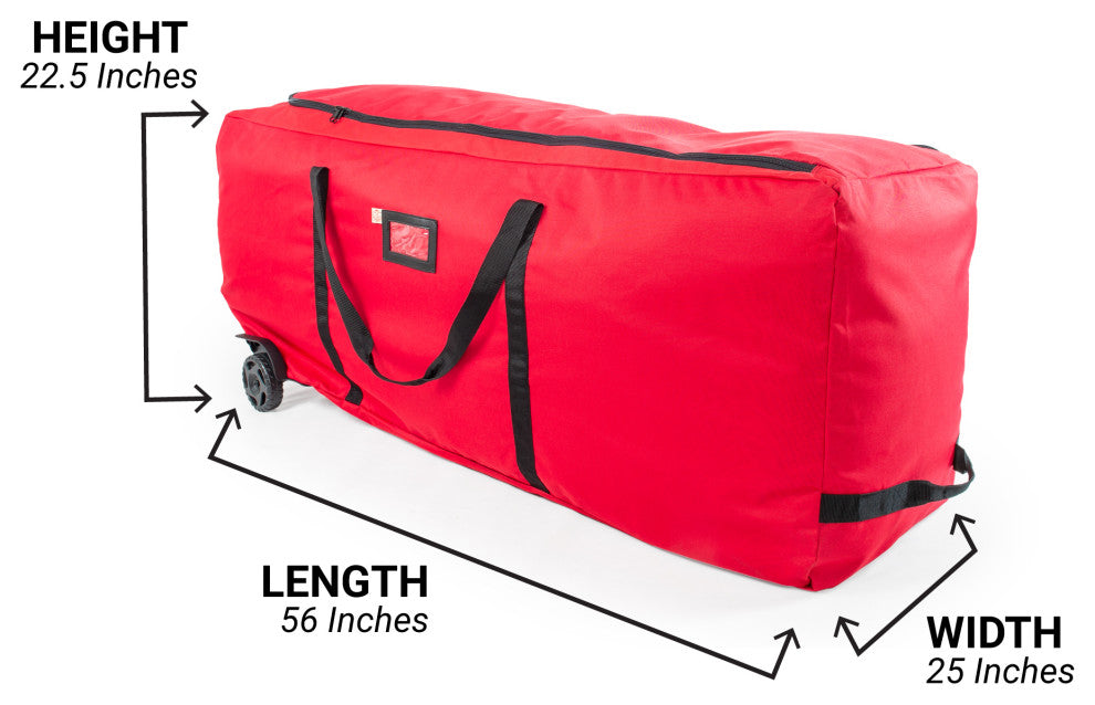 EZ Roller 9' Artificial Christmas Tree Storage Bag With Wheels