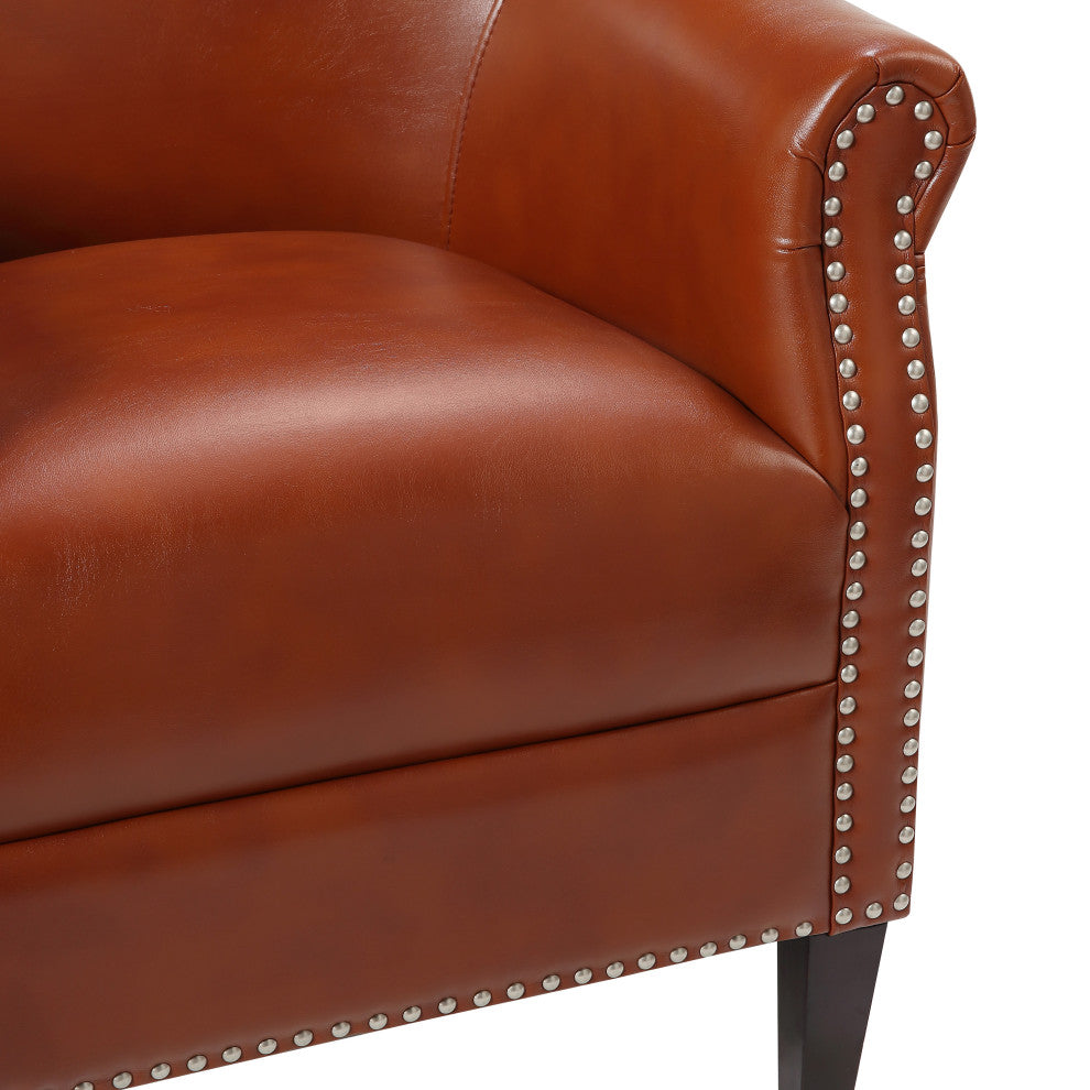Holly Caramel Club Chair
