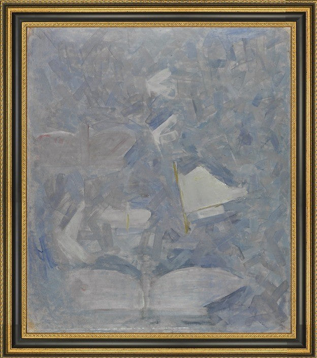 Mikalojus Ciurlionis Butterflies - 20" x 25" Framed Premium Canvas Print