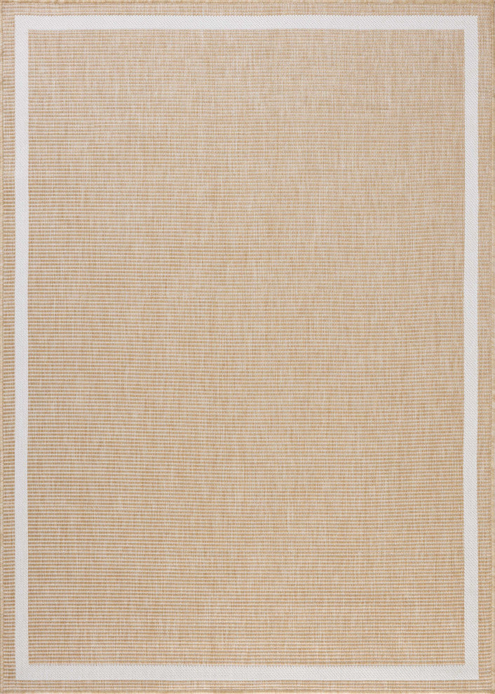 Loloi Easton Wheat / Ivory 6'-7" x 9'-4" Area Rug