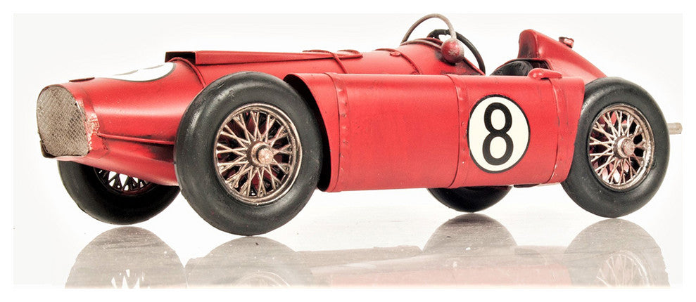 Formular One Racer Ferrari 1954 Lancia Model, Collectible Scale Model Car