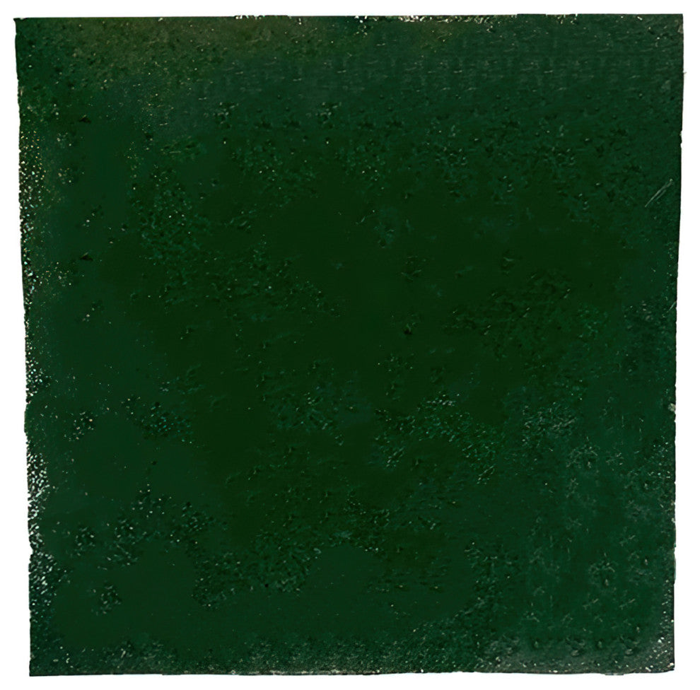 Moroccan Zellige Mosaic 4"x4" Dark Green
