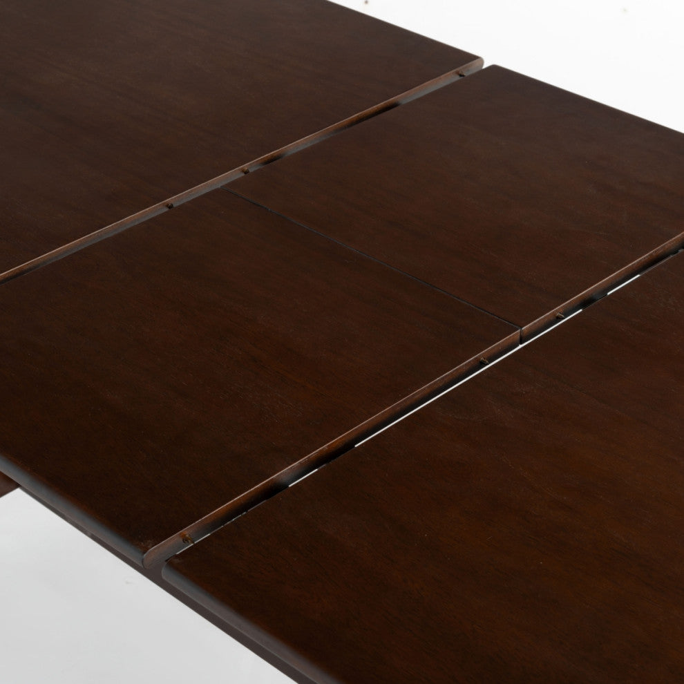 Safavieh Couture Rhylee Extendable Dining Table, Walnut