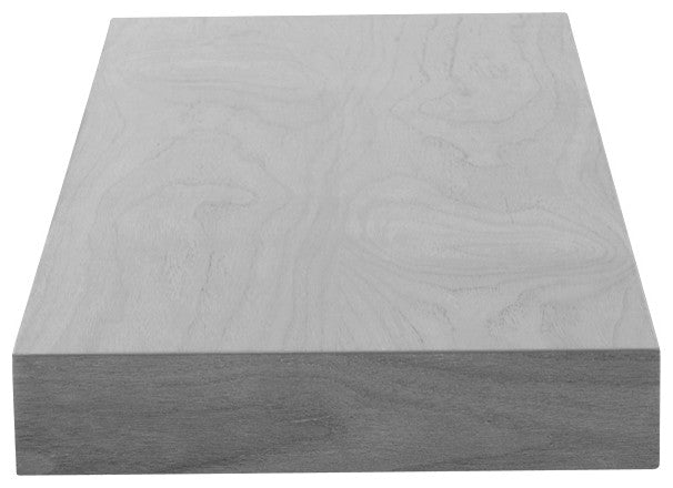 Barney Floating Shelf, Wenge, Gray, 43"