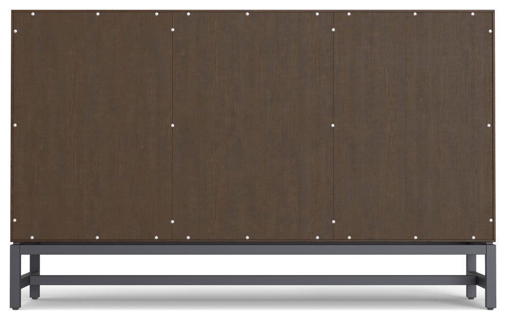 Banting 3 Door Sideboard Buffet, Walnut Brown