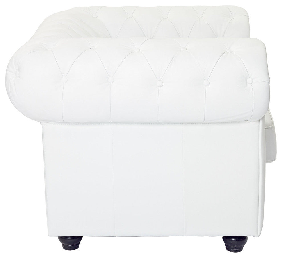 Modern Contemporary Living Room Armchair White