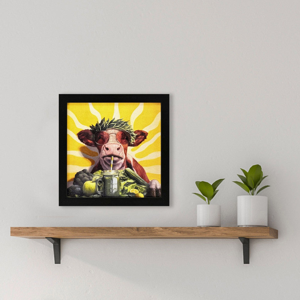 Health Guru Non-Glass Framed Art