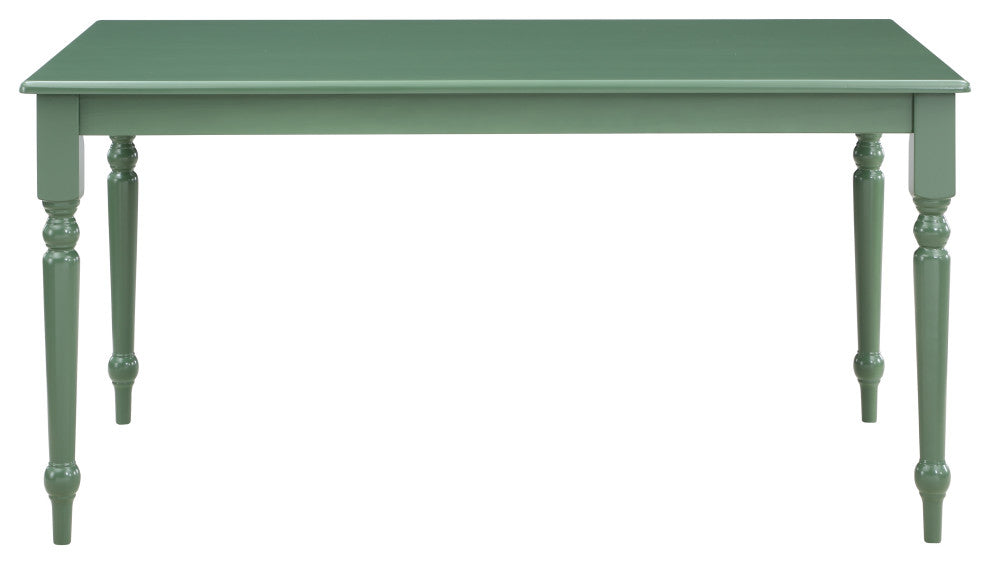 Carolina Rectangular Dining Table - Equestrian Green