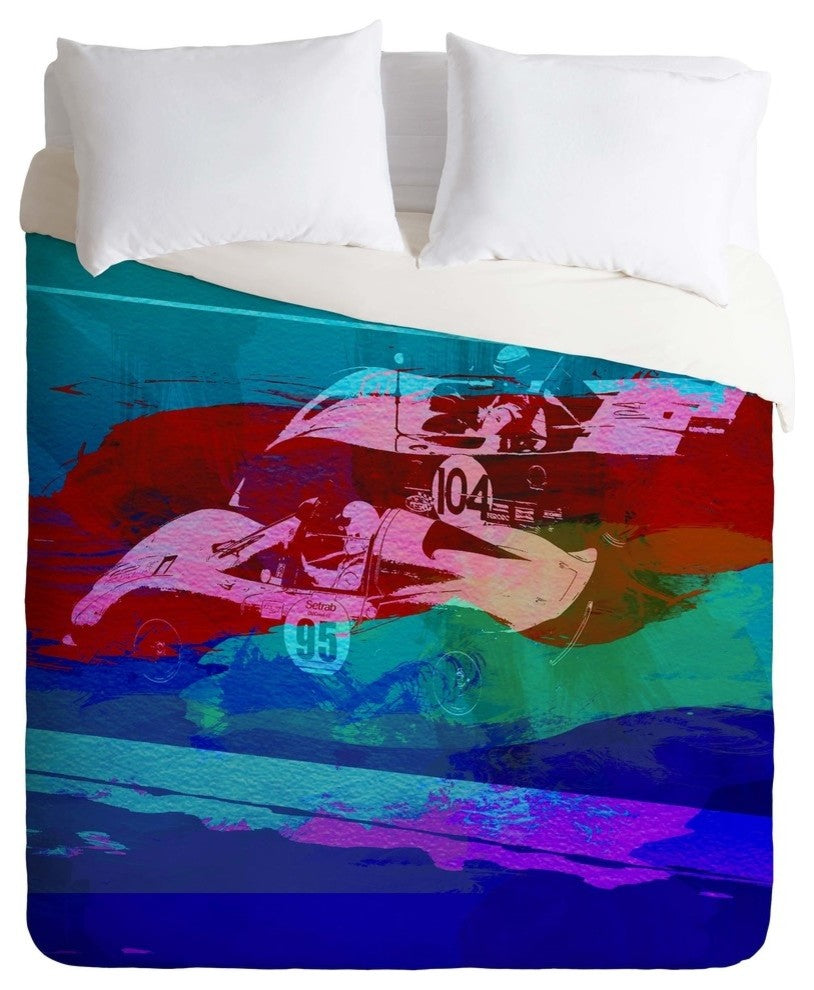 Deny Designs Naxart Competition Duvet Cover - Lightweight