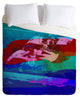 Deny Designs Naxart Competition Duvet Cover - Lightweight