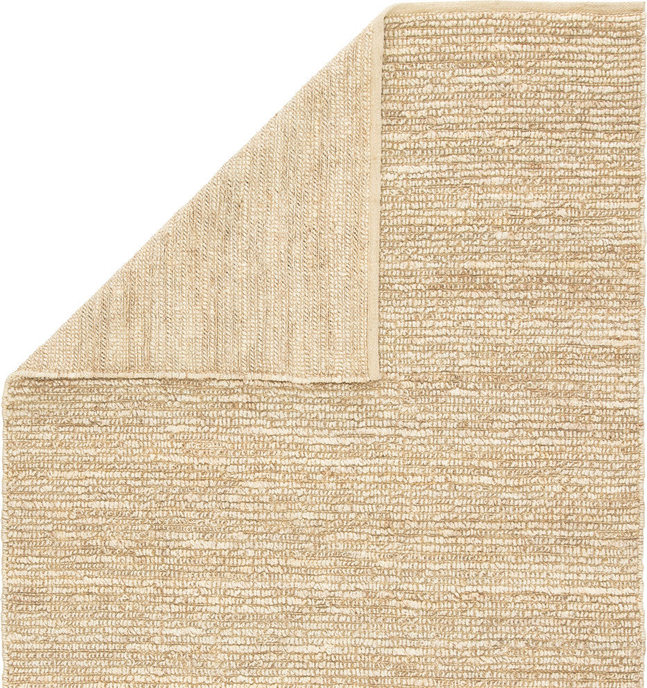 Jaipur Living Havana Natural Solid Beige Area Rug, 2'x3'