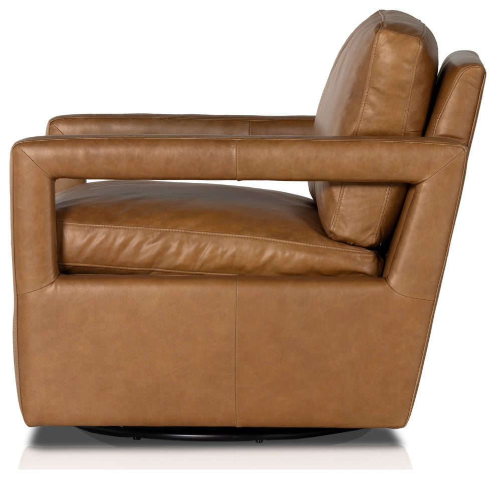 Olson Swivel Chair-Sonoma Butterscotch