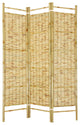 6' Tall Burnt Bamboo Shoji Screen