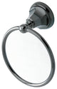 BA4814BK Water Onyx 6 inch Towel Ring, Black Nickel
