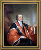 Gilbert Stuart John Jay Framed Premium Canvas Print, 20"x25"