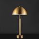 Safavieh Couture Harvey Metal Dome Table Lamp Gold