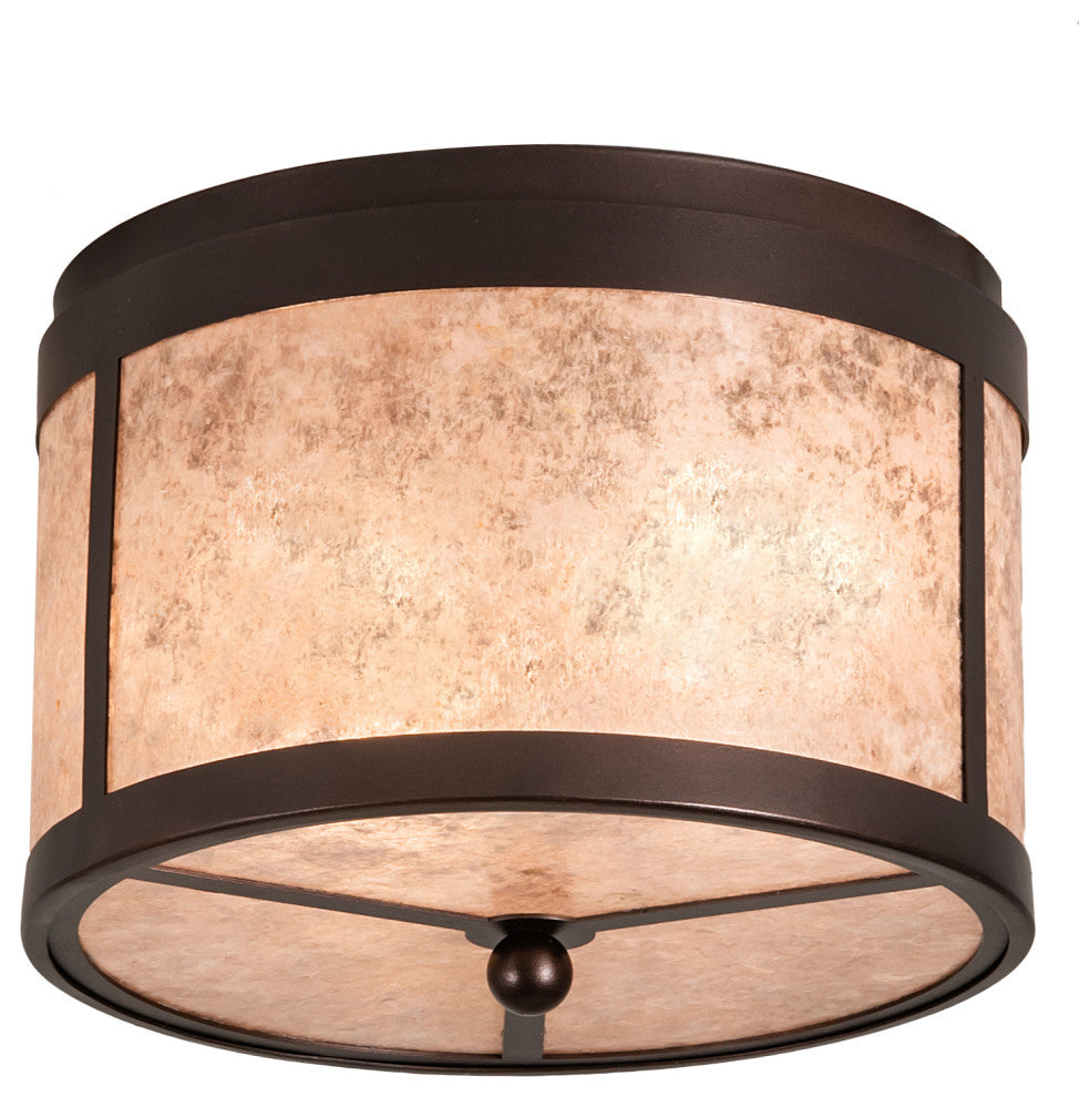 12 Wide Smythe Craftsman Flushmount