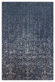 Rupec Contemporary Area Rug, Navy and Beige, 7'9"x10'6"