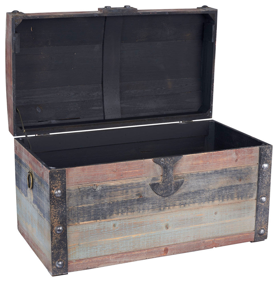 Small Wooden Storage Trunk