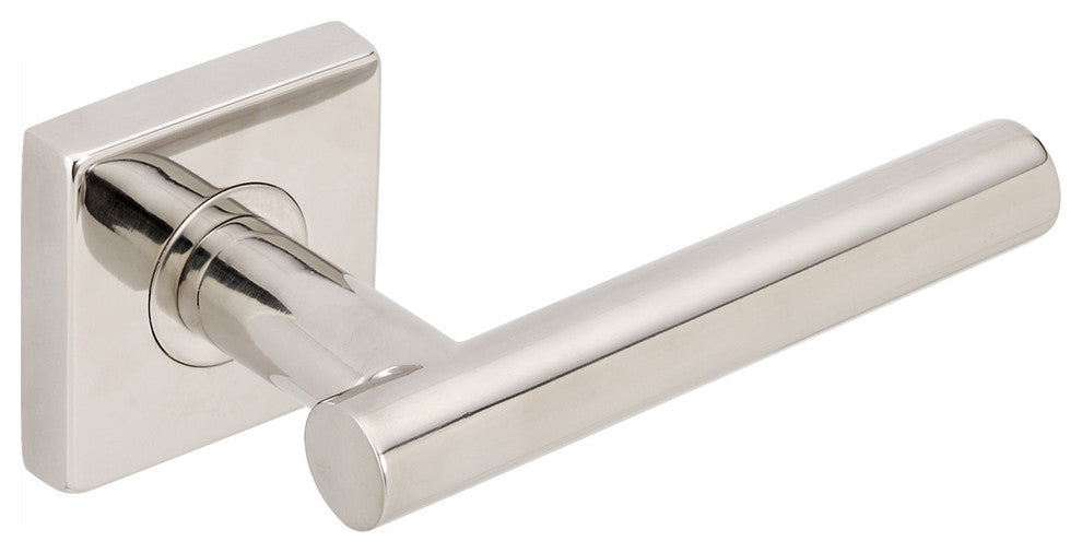 Copenhagen Lever, Half Passage, LH, Polished Stainless Steel, 2-3/8" Backset