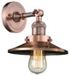 Railroad 1-Light Sconce, Antique Copper