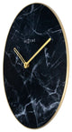 NeXtime Marble Wall Clock, Black