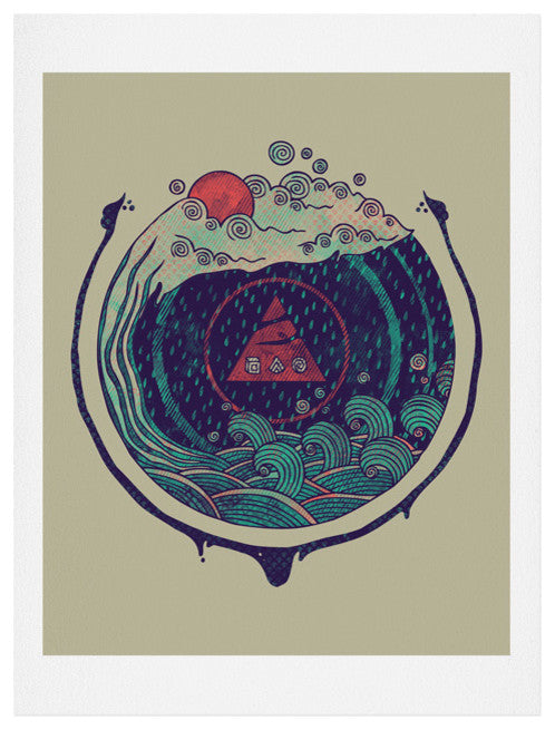 Deny Designs Hector Mansilla Water Art Print