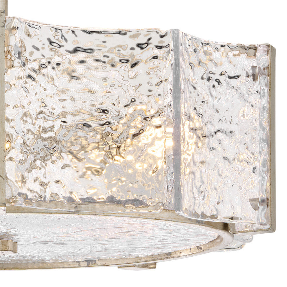Fredrick Ramond Florian Medium Semi-Flush Mount, Glacial