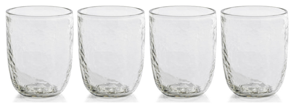 Pimlico Hammered Tumbler Glasses, Set of 4