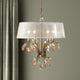 Uttermost Alenya 4-Light Metal Chandelier, Gold