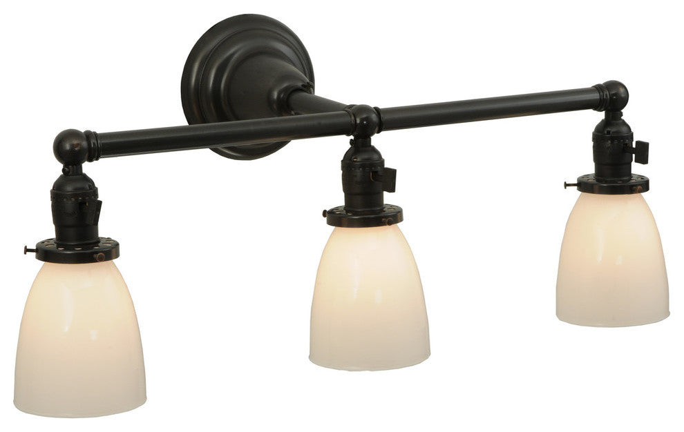 23.5W Revival Chelsea 3 LT Paddle Socket Wall Sconce