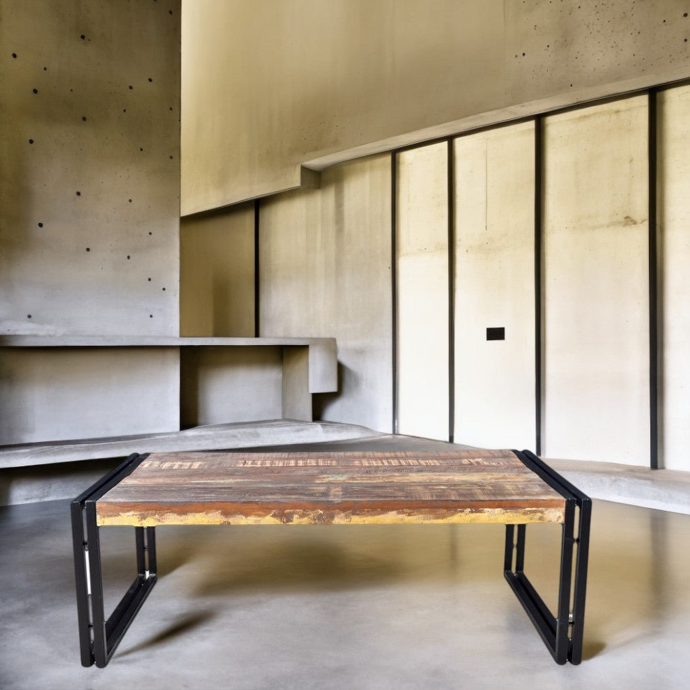 Old Reclaimed Wood Coffee Table, 48"x31"x18"