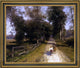 Herman Herzog Returning HomeFramed Premium Canvas Print, 16"x20"