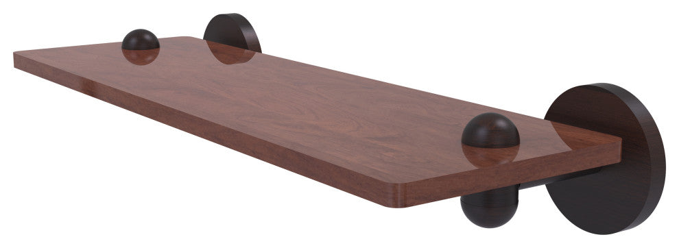 Tango 16" Solid Wood Shelf, Venetian Bronze