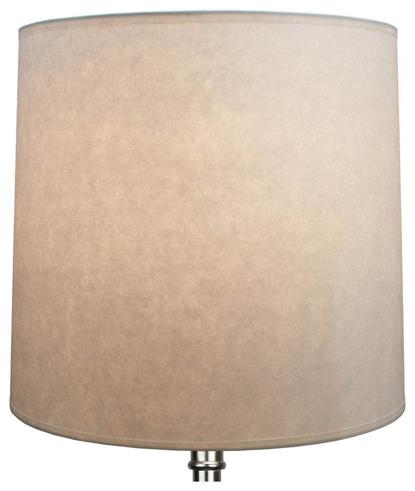 Fenchel Shades, 12"x13"x12" Spider Attachment Drum Lamp Shade, Paper Vellum