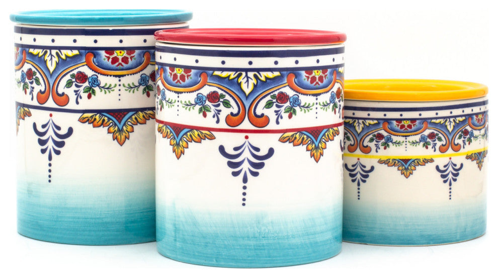 Zanzibar 3-Piece Canister Set