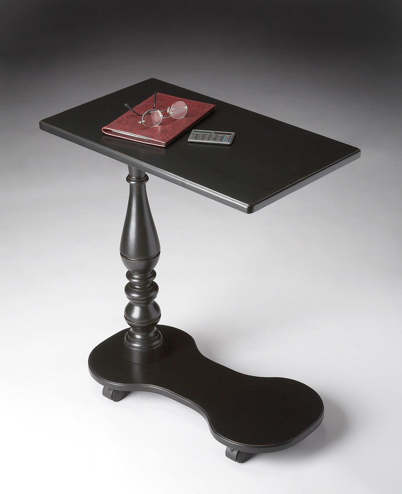 Mabry Mobile Tray Table, Black