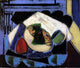 Alfred Henry Maurer Still LIfe with Red Cheese - 20" x 25" Premium Canvas Print