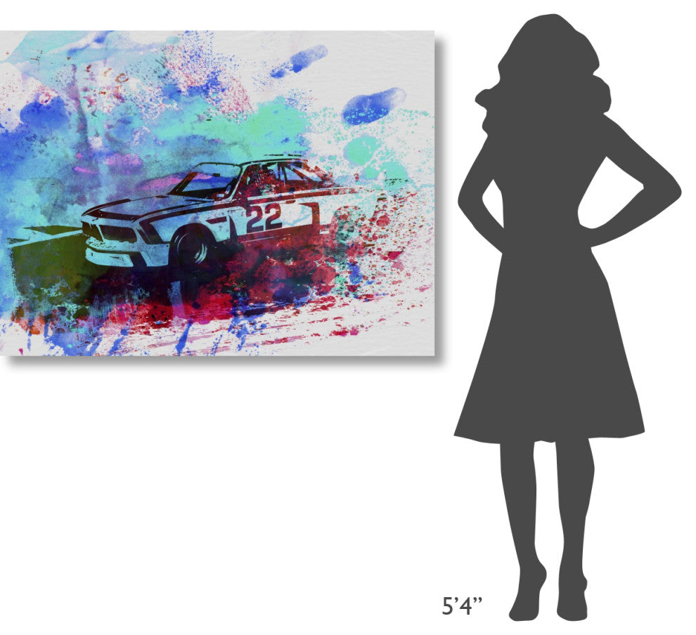 "BMW 3.0 CSL" Fine Art Print