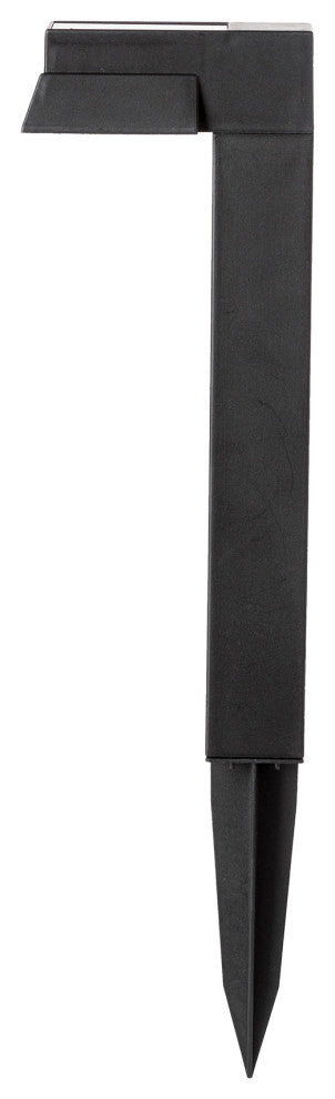 15"H Solar Powered SMD LED Pathway Ground Light, Set of 6