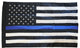 Thin Blue Line, USA, 3'x5' Nylon Flag with Sleeve