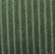 Pillow Decor - Cotton Corduroy Forest Green Throw Pillow 16x16