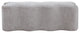 Safavieh Couture Jacqualessa Chenille Bench, Grey
