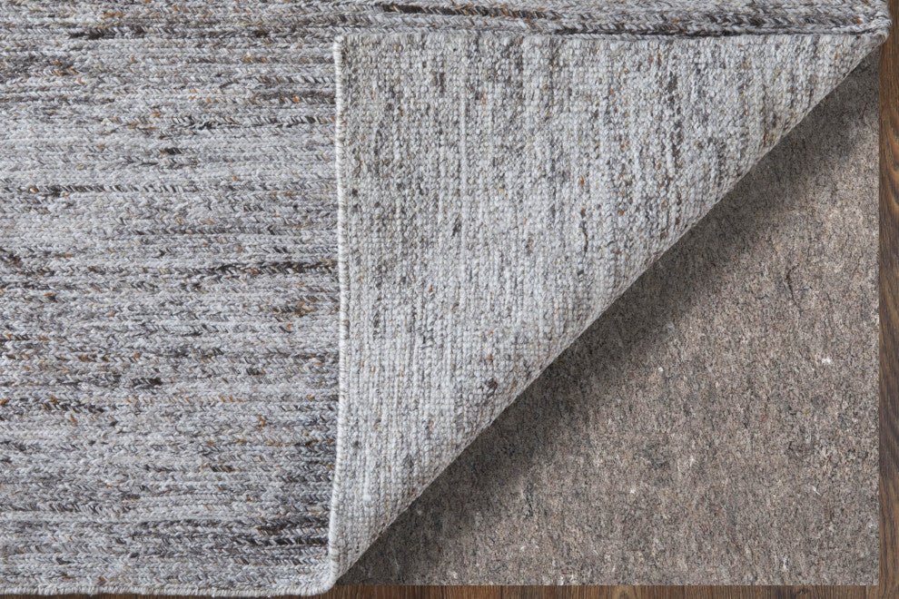Finley T6046 Modern/Casual Area Rug, Gray/Brown, 8'x10'
