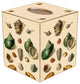 TB259-Shells on Cream Tissue Box Cover